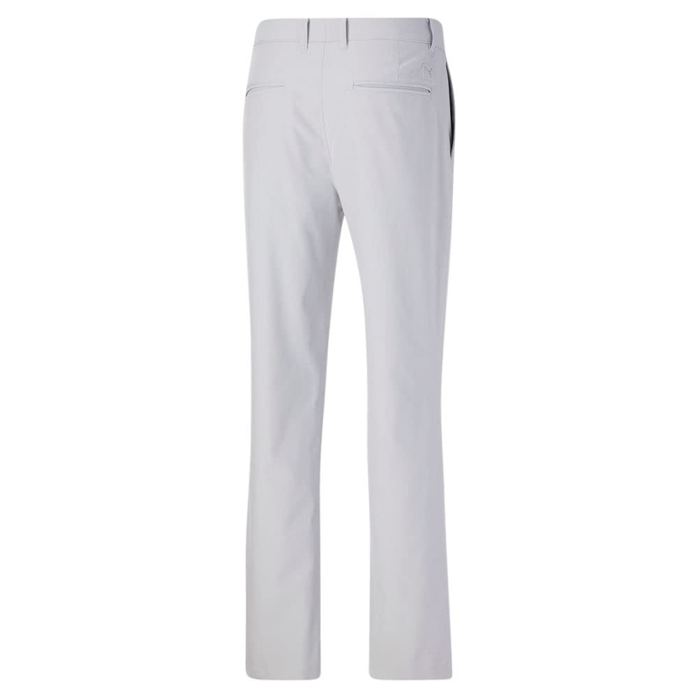 PUMA Jackpot 2.0 golf pants pocket detail highlighting durable DURAWEAVE pockets.