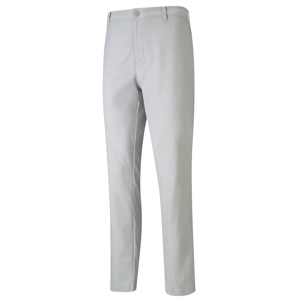 PUMA Jackpot 5 Pocket 2.0 Golf Pants on course with moisture-wicking comfort and mobility