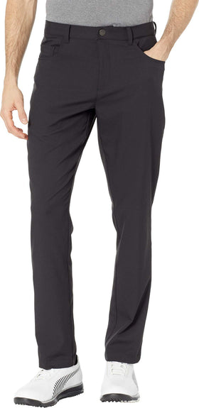 Puma Men's Golf Jackpot pant front view highlighting slim fit and breathable stretch