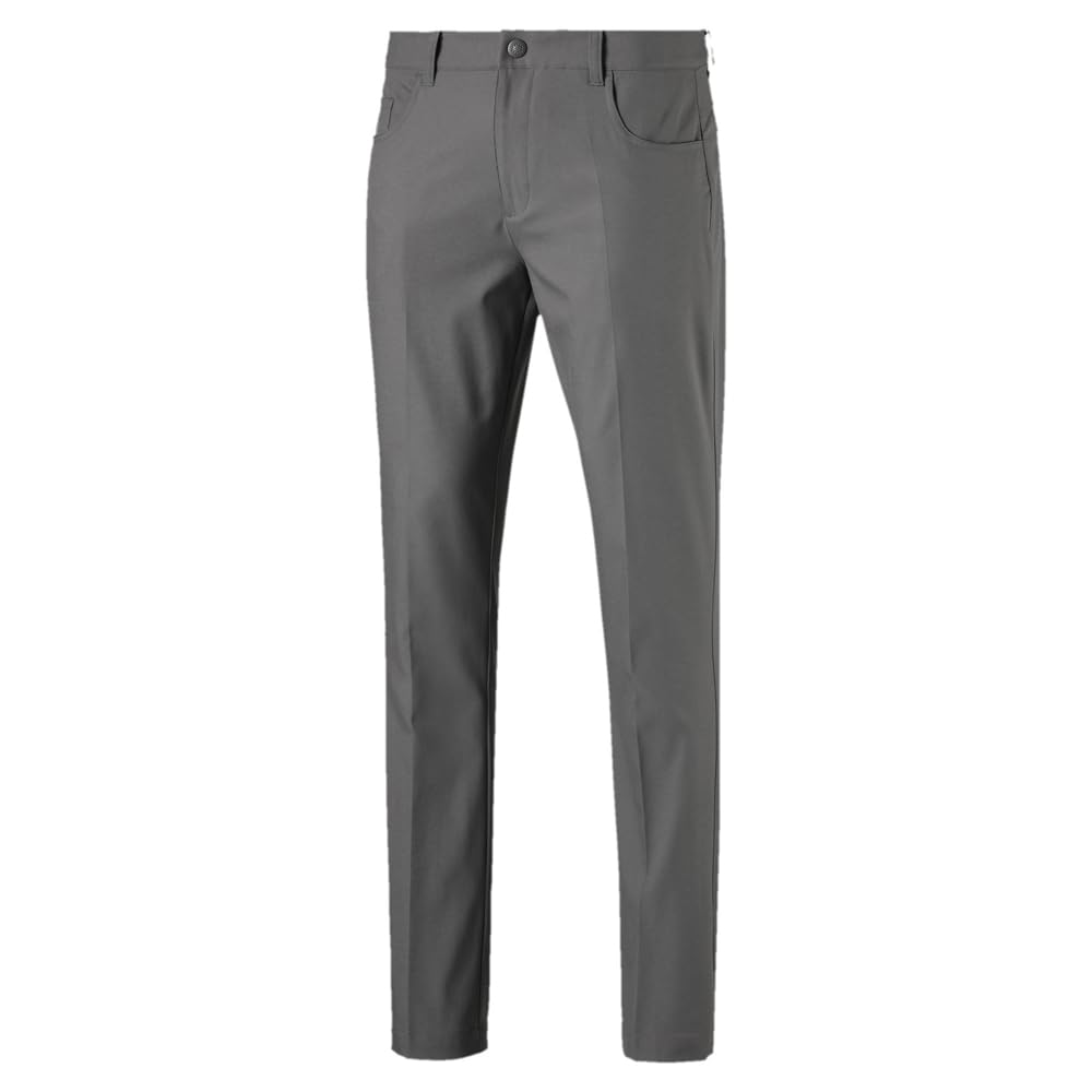 Puma Jackpot pant front view with moisture-wicking comfort on the course.