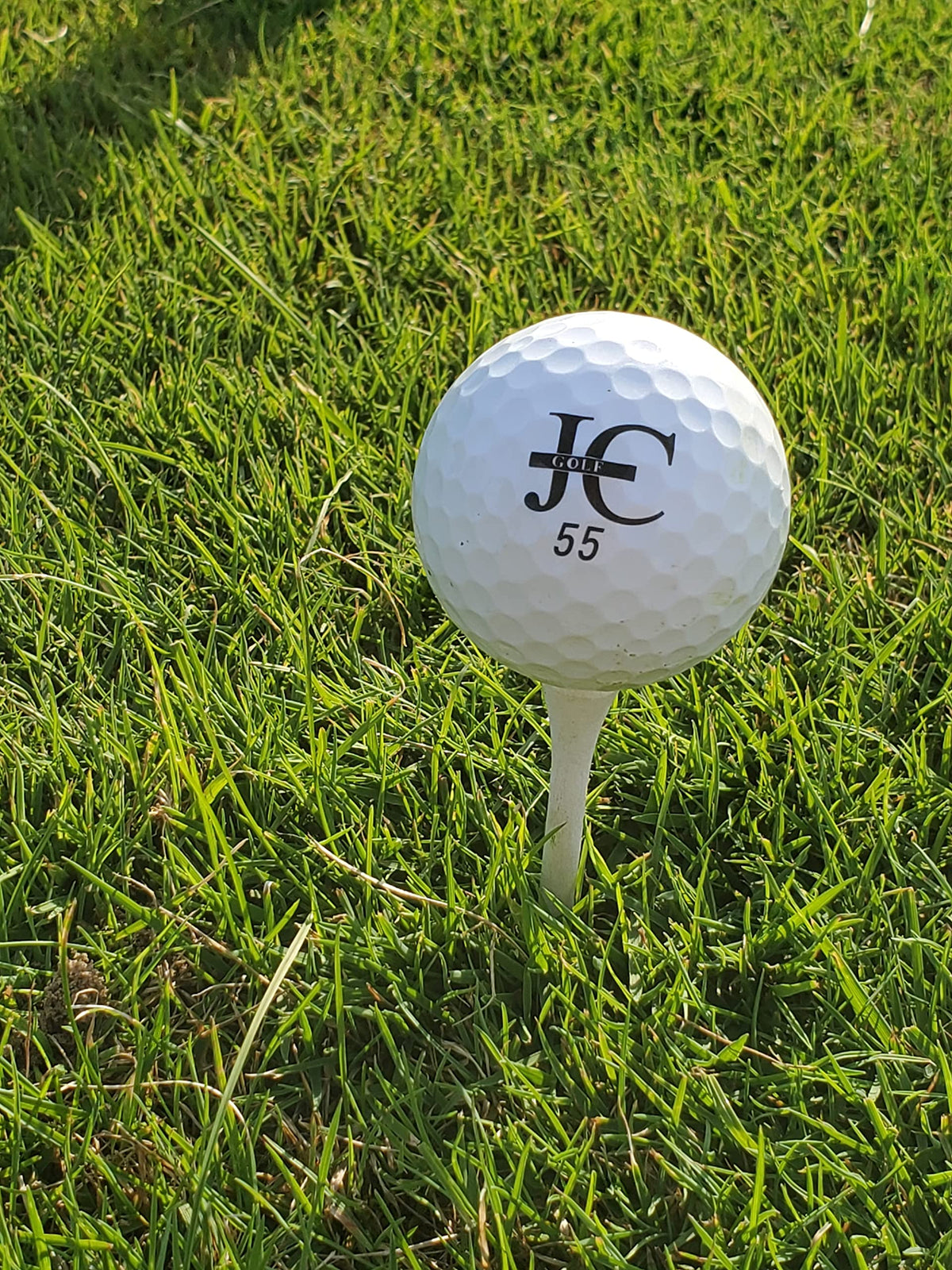 Push Athletics JC Golf Silver Swing two-piece construction for consistent feel.