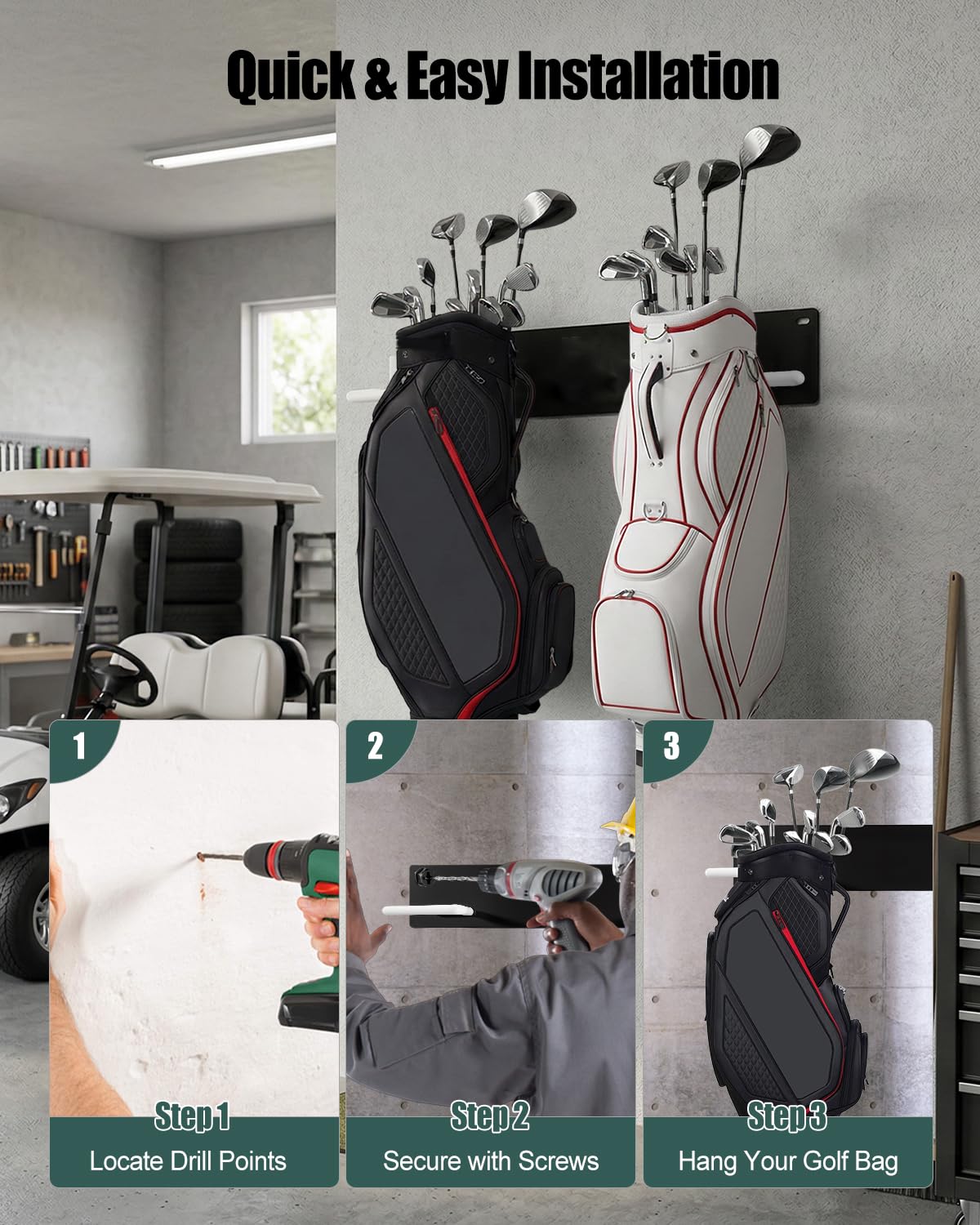 PUWJNV easy-installation kit ensures secure stud mounting.