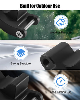 PUWJNV stabilizer installs tool-free with included screws