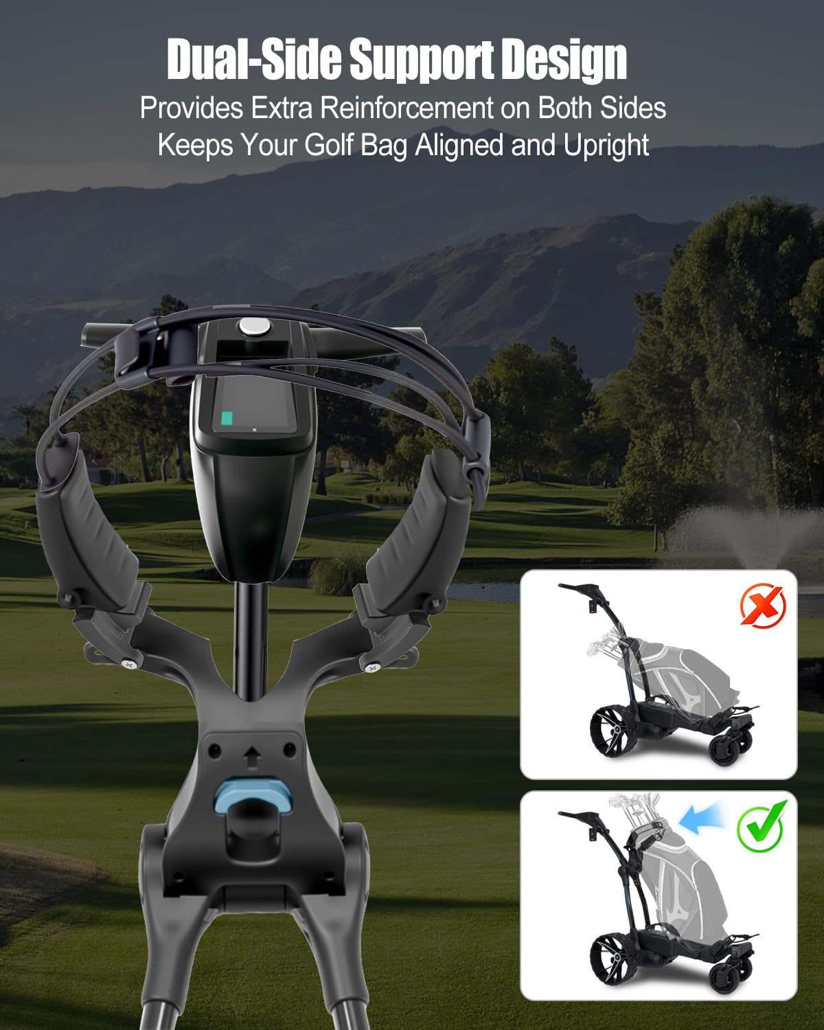 PUWJNV stabilizer features triangular structure keeping bag upright and aligned
