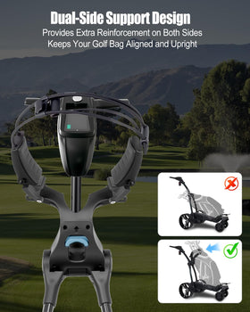 PUWJNV stabilizer features triangular structure keeping bag upright and aligned