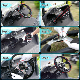 PZWLI blue wheel close-up shows non-slip PVC grip for comfortable handling.