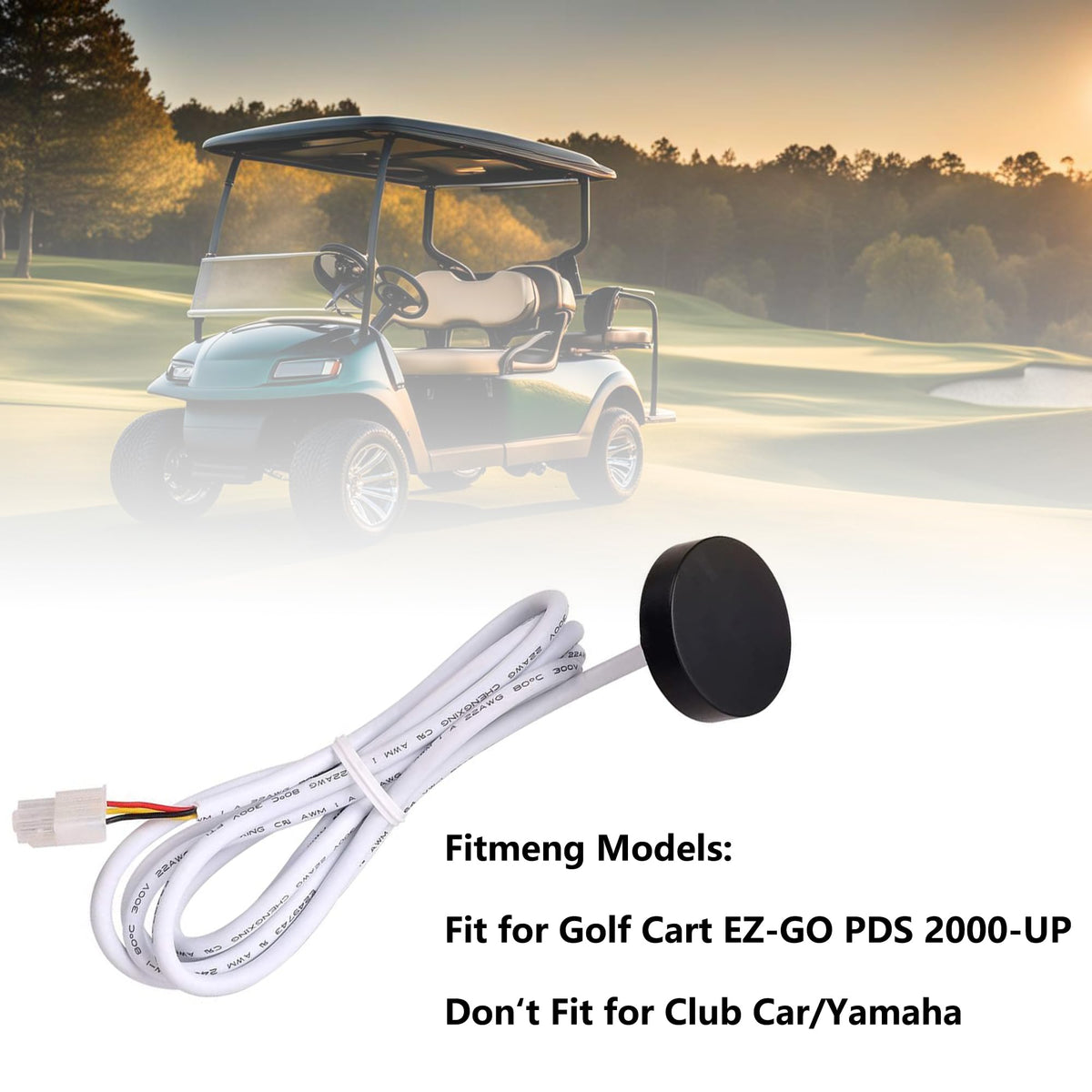 PXCVEFG speed sensor with wiring harness ensuring stable RPM data flow.