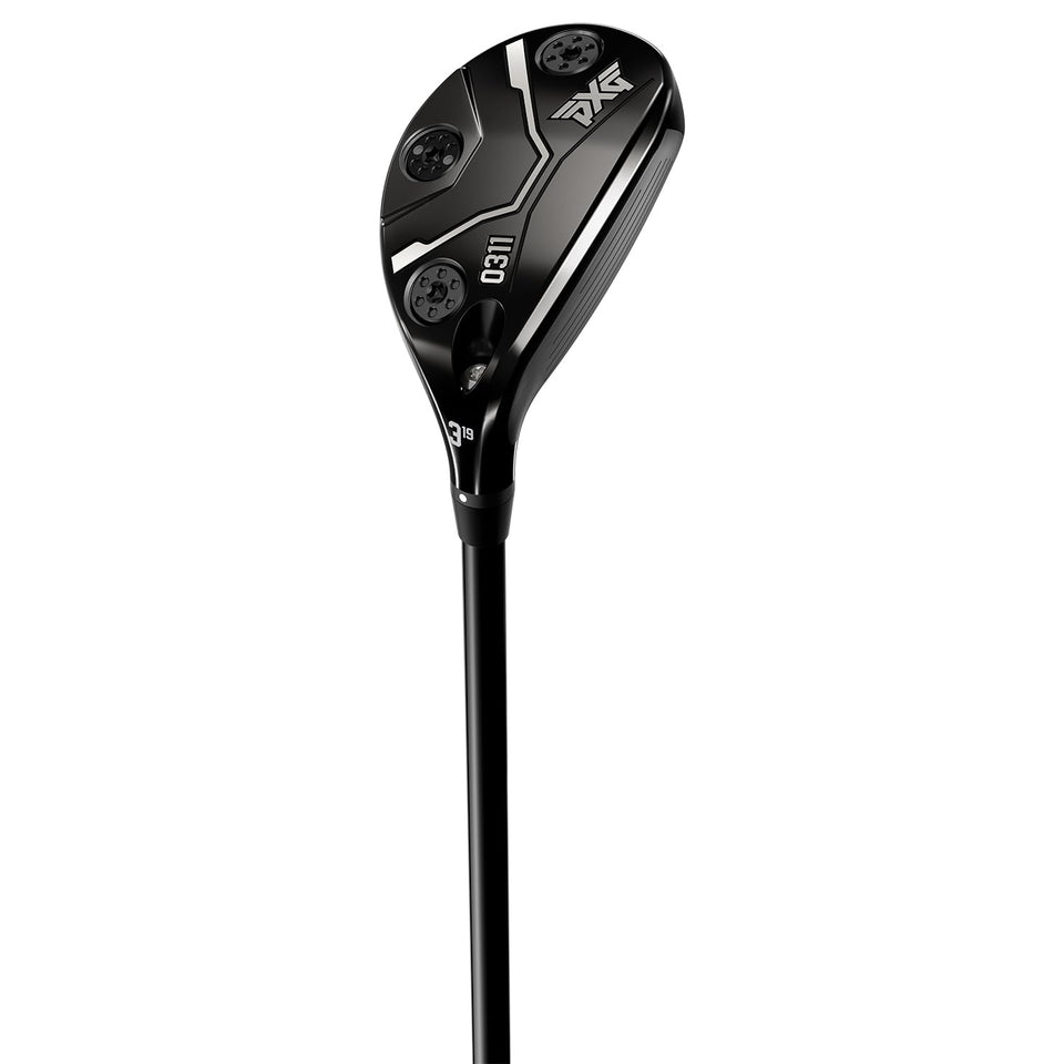 PXG 0311 Black Ops Hybrid top view showcases aerodynamic silhouette for forgiveness at impact