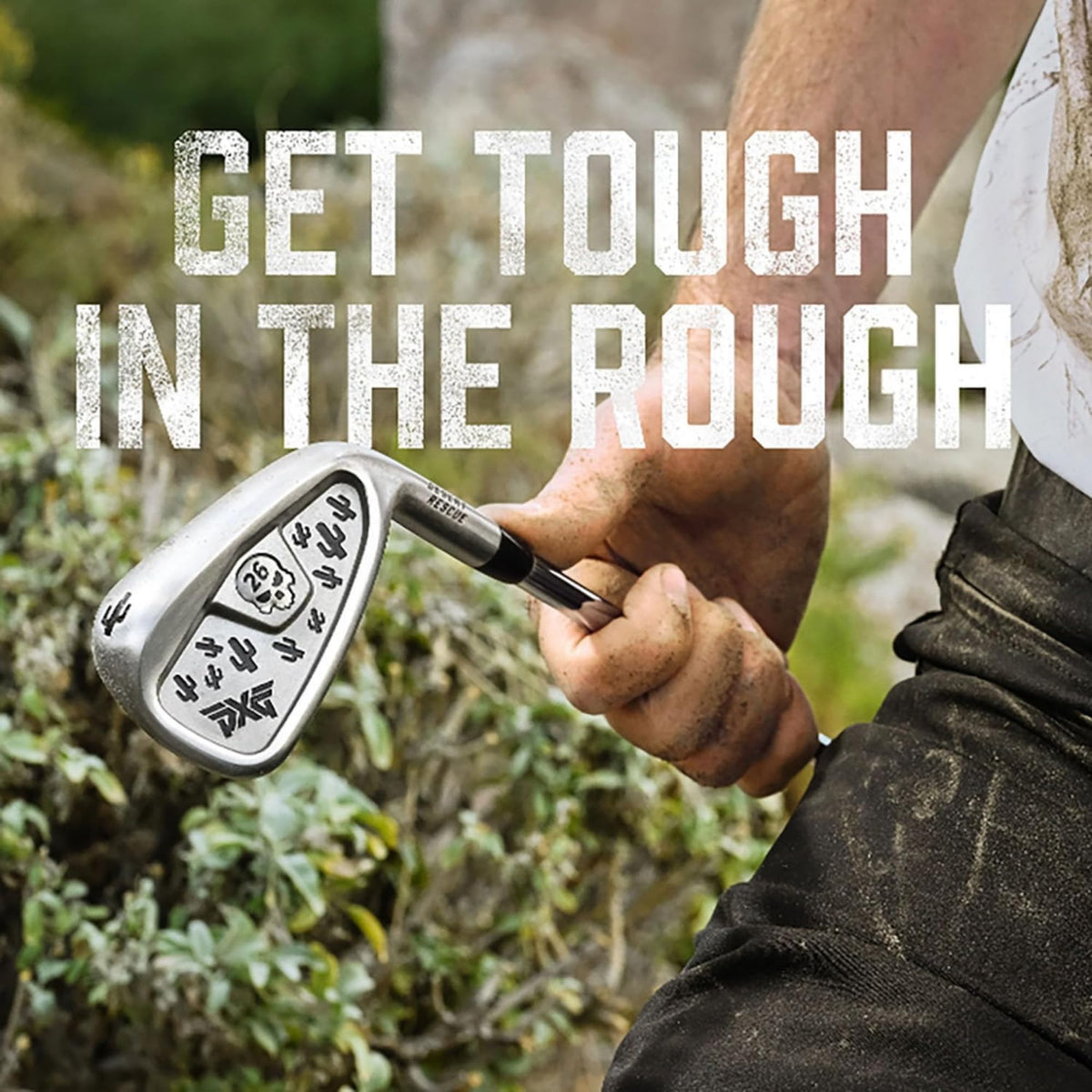 PXG Desert Club Iron helps recovery shots keep play moving.