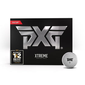 PXG Xtreme Tour Ball front view highlights high-speed core for longer drives