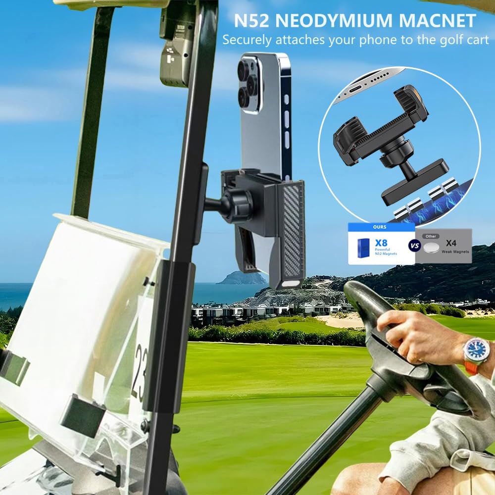 PXIRQ dual safety latch phone mount enabling quick width adjustment