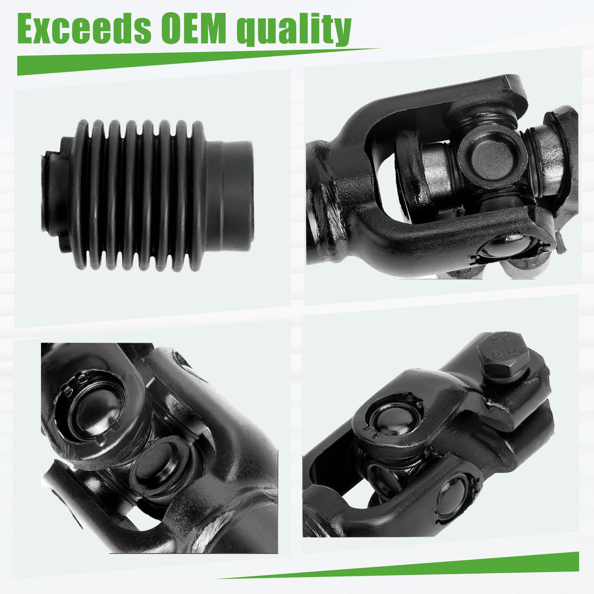 PXTHEU durable metal joint close-up conveys long-lasting performance.