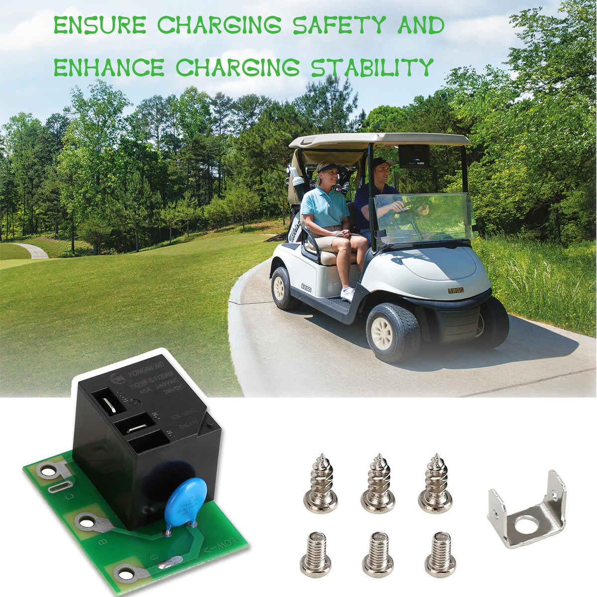 PowerWise II system with PXTHEU relay board offering stable charging signals