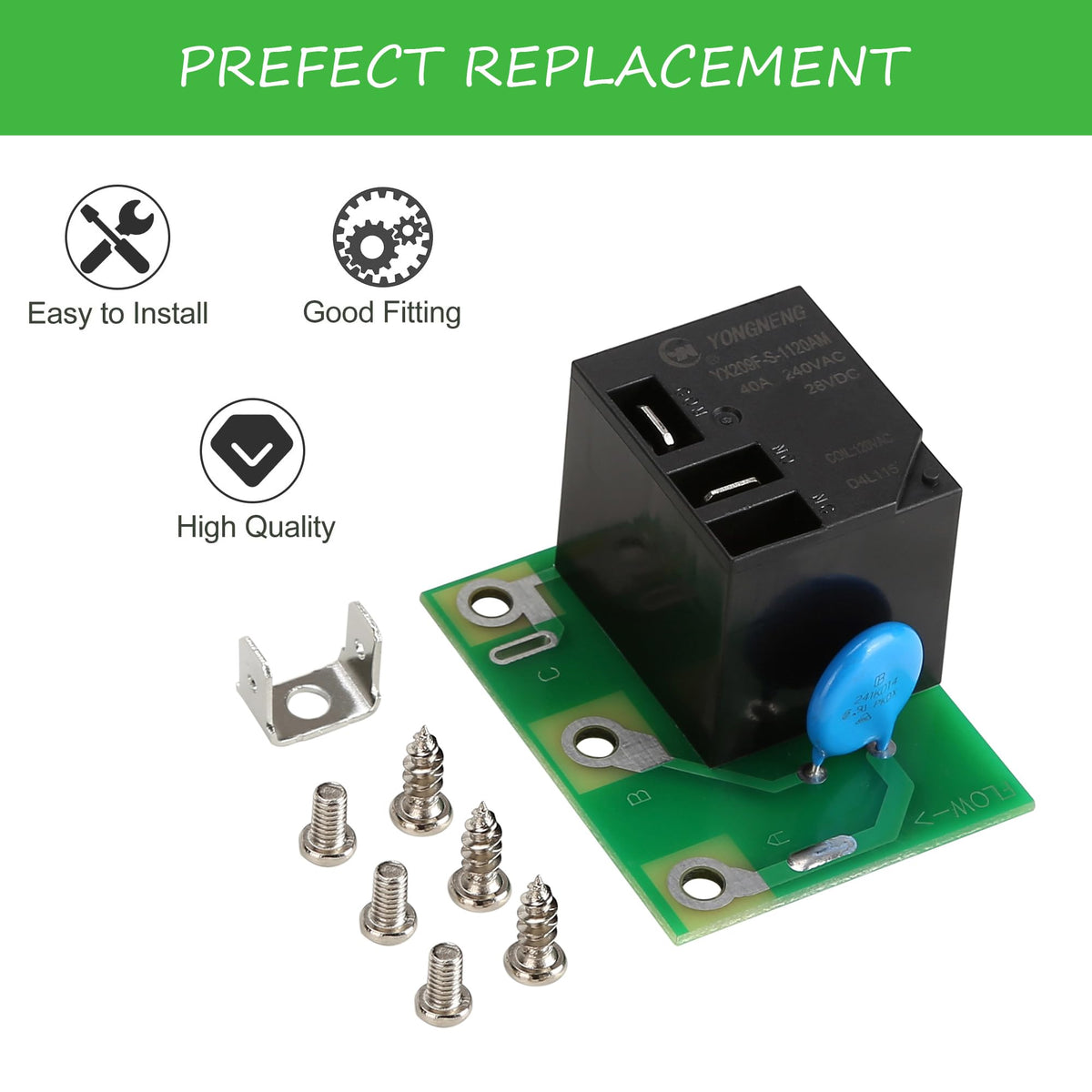 Installing PXTHEU relay board during EZGO cart maintenance