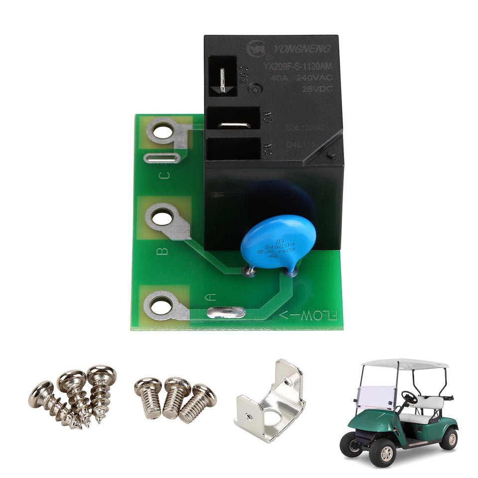 PXTHEU upgraded relay board for EZGO PowerWise II improves charging reliability