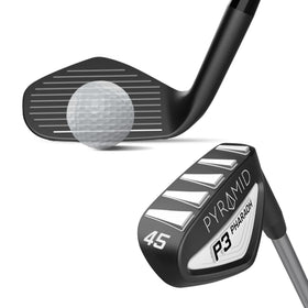 Pyramid P3 Pharaoh face milling detail shows pro-level spin and contact consistency.