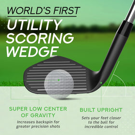 Pyramid P3 Pharaoh wedge in action reveals balanced weighting and control.