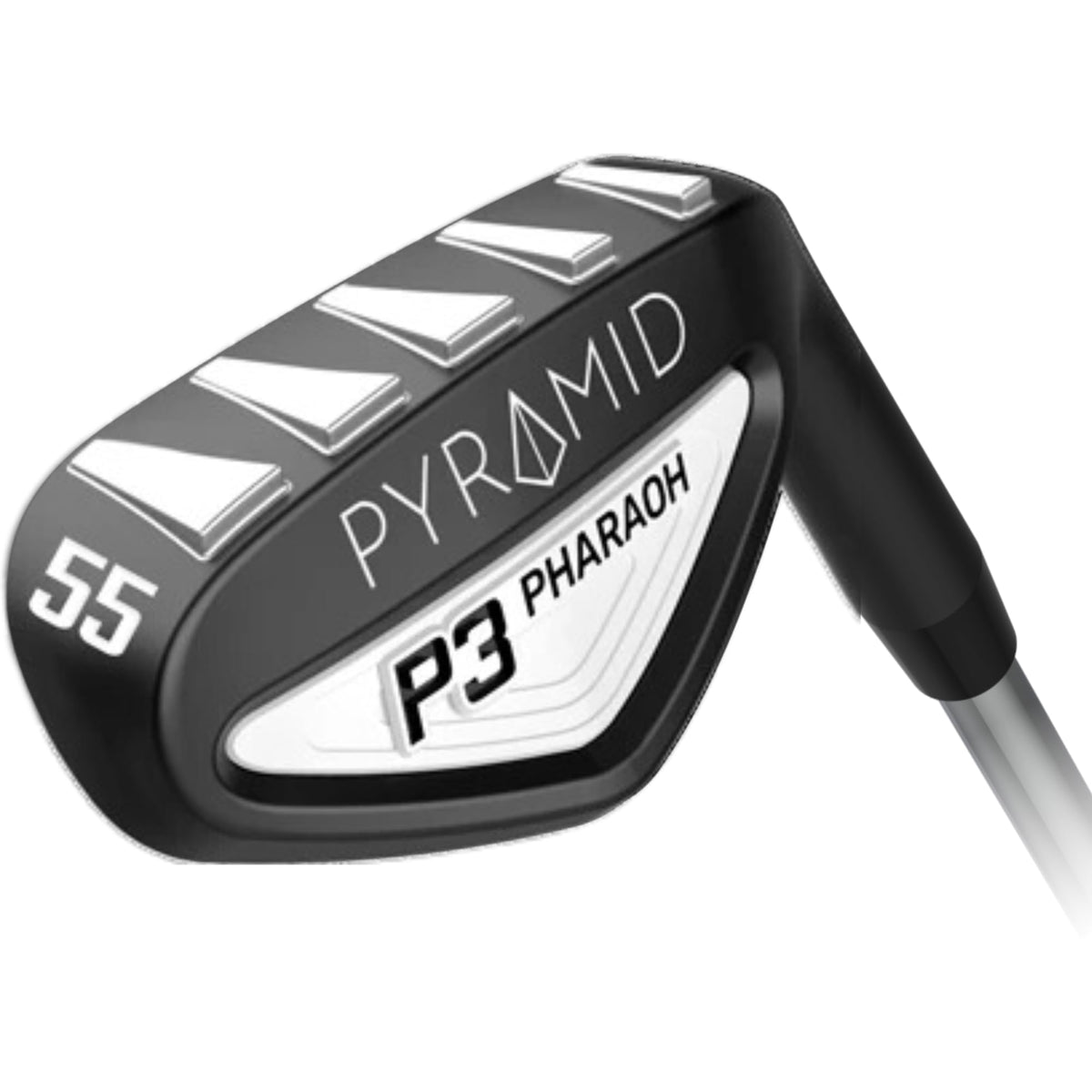 Pyramid Pharaoh P3 left-handed sand wedge with precision grooves for controlled spin