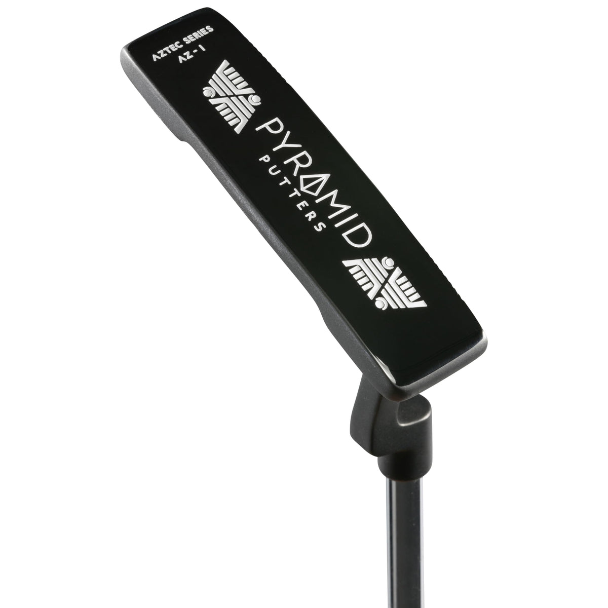 Pyramid putter 35-degree geometry supports a steady stroke on greens.