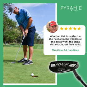 Pyramid USGA/R&A legal putter design for official play