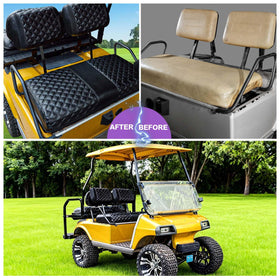 PZWLI easy-install seat cover for golf carts saves time.