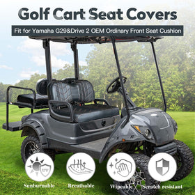 PZWLI golf cart rear seat covers shield against wear and weather