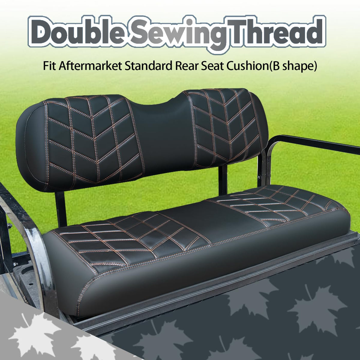 PZWLI vinyl seat cover material provides durable, easy-care protection