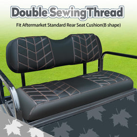 PZWLI vinyl seat cover material provides durable, easy-care protection