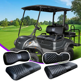 PZWLI Yamaha front seat cover with diamond texture protecting upholstery.
