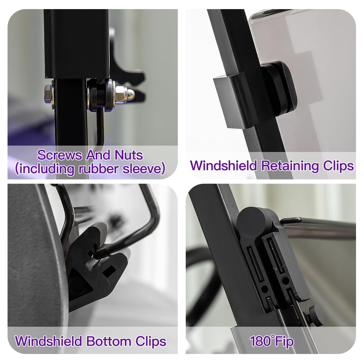 PZWLI acrylic weather resistant windshield with anti-UV properties