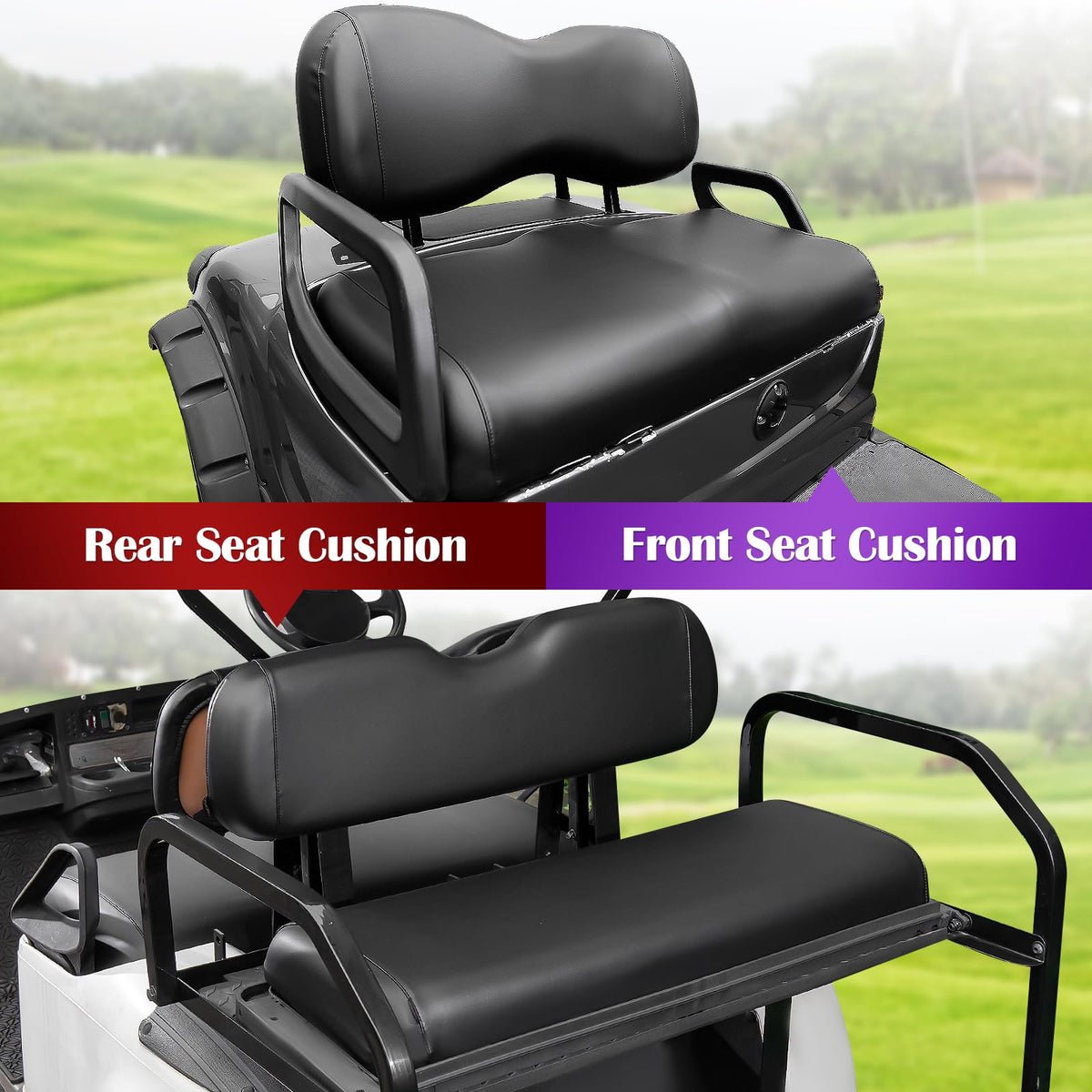PZWLI ready to clean golf cart seat cover after use