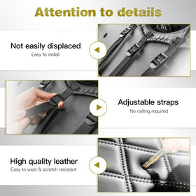 PZWLI Diamond design seat cover enhances cart appearance and style