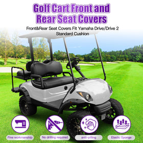 PZWLI rear backrest cover for golf cart shields against moisture