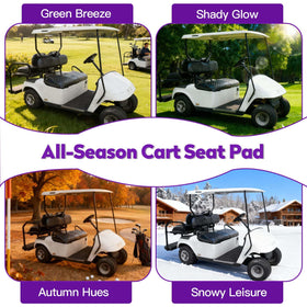 PZWLI rear seat backrest cover for EZGO TXT/RXV preserves fabric quality