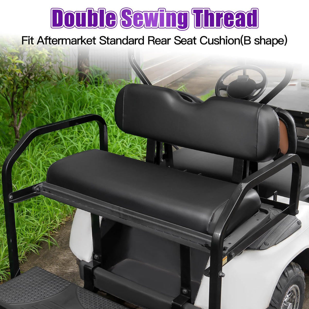 PZWLI waterproof material keeps golf cart seats dry in rain