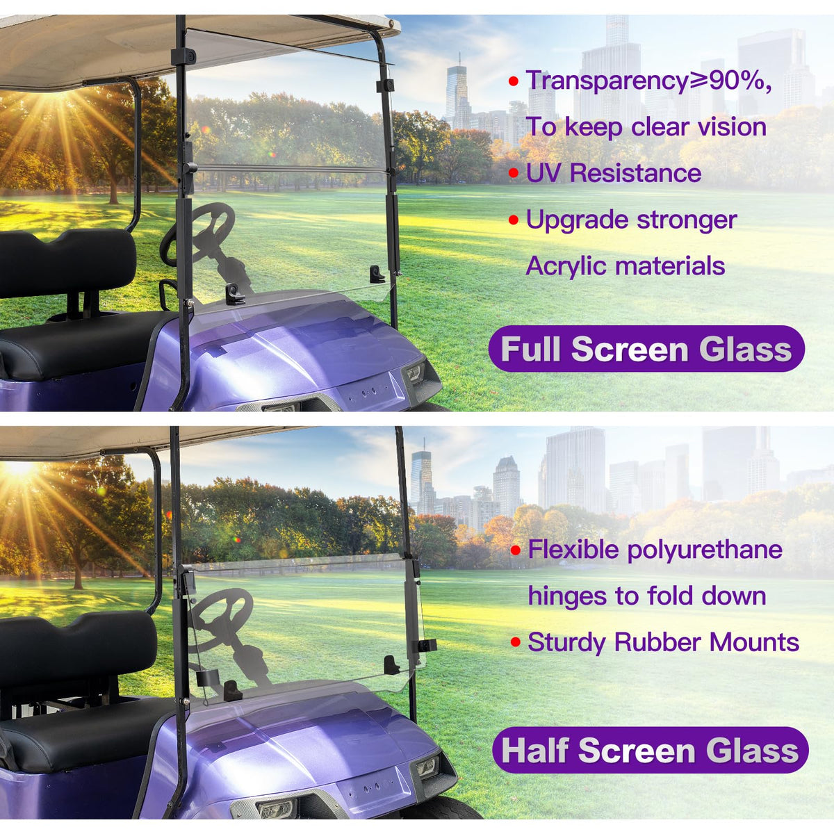 PZWLI 180-degree full-screen mode improves road visibility