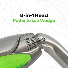 Q Golf Q Kids 3-position grip aids distance control learning.