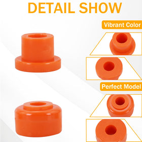 Qagea 20-piece A-arm bushing kit pack for golf cart lifts showing comprehensive coverage.
