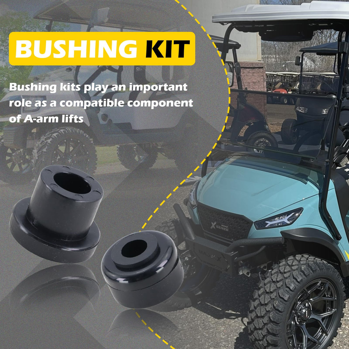 Qagea self-lubricating bushings reduce maintenance