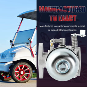 QAZAKY carburetor in-engine fitment preview for EZGO models