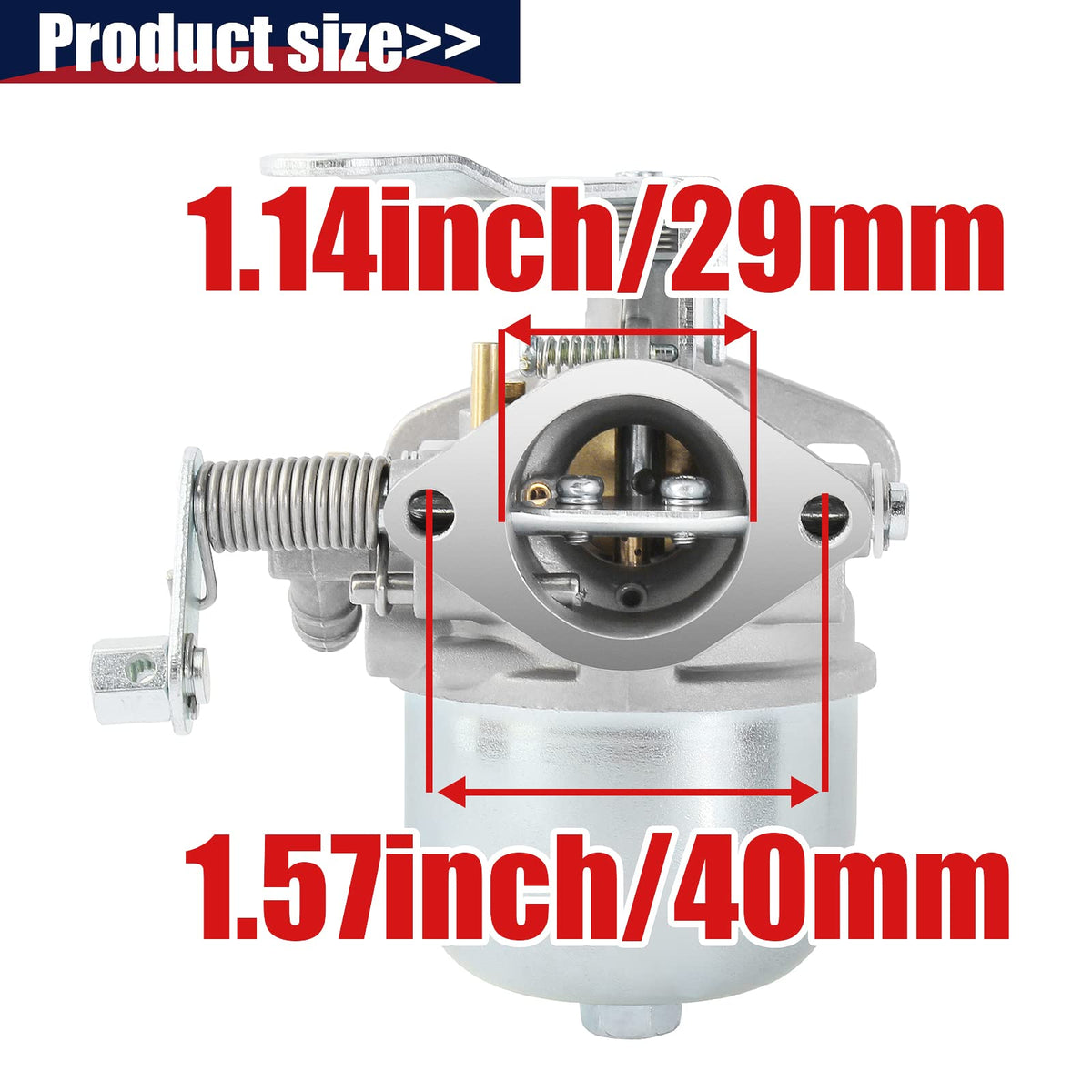 QAZAKY carburetor kit contents including cleaning brush simplify installation