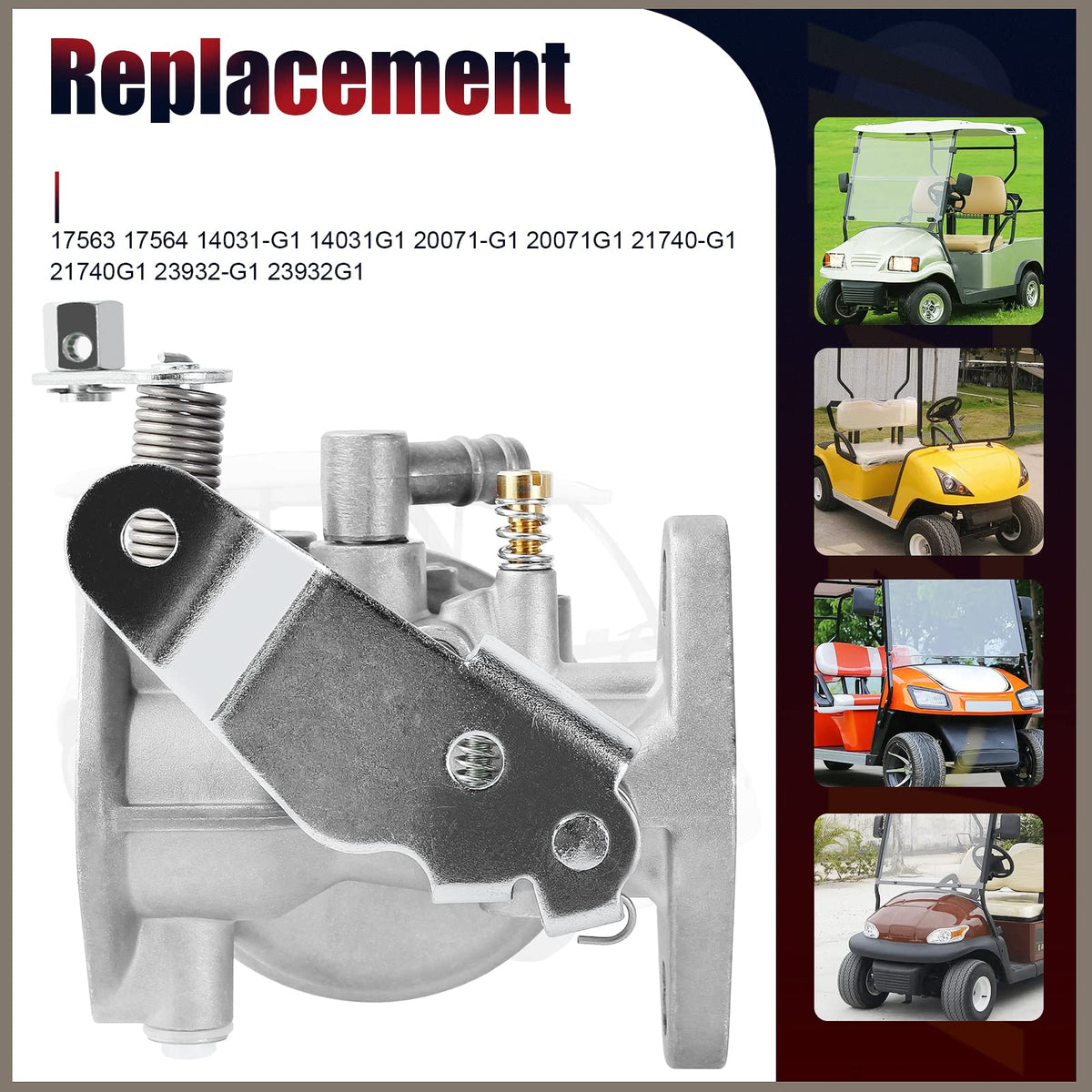 QAZAKY carburetor packaging ready-to-install for quick maintenance