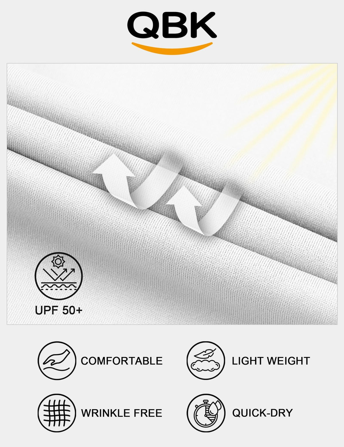QBK easy-care fade-resistant pants stay looking sharp after multiple washes.