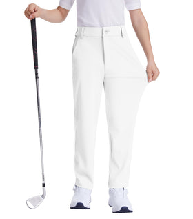 QBK Boys Golf Pants size range 2T-18Y offers true-to-fit options for growing kids.