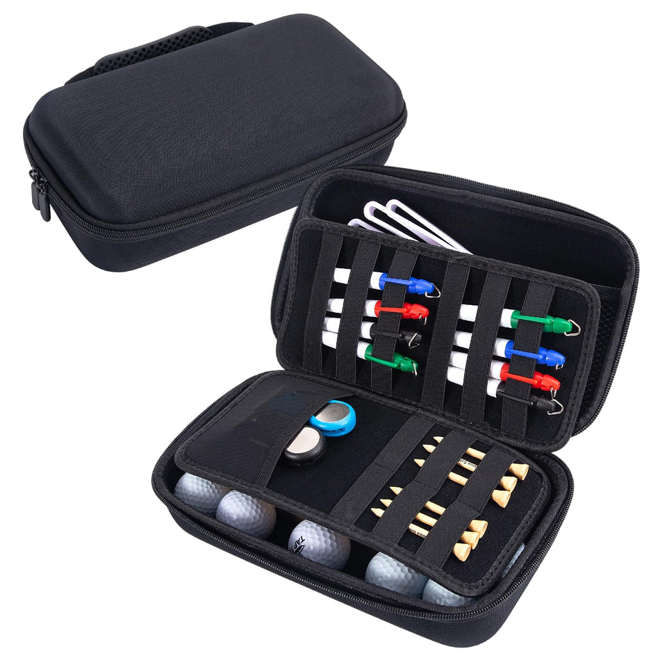 QCWN Golf Glove Holder Case front view for quick glove access on course