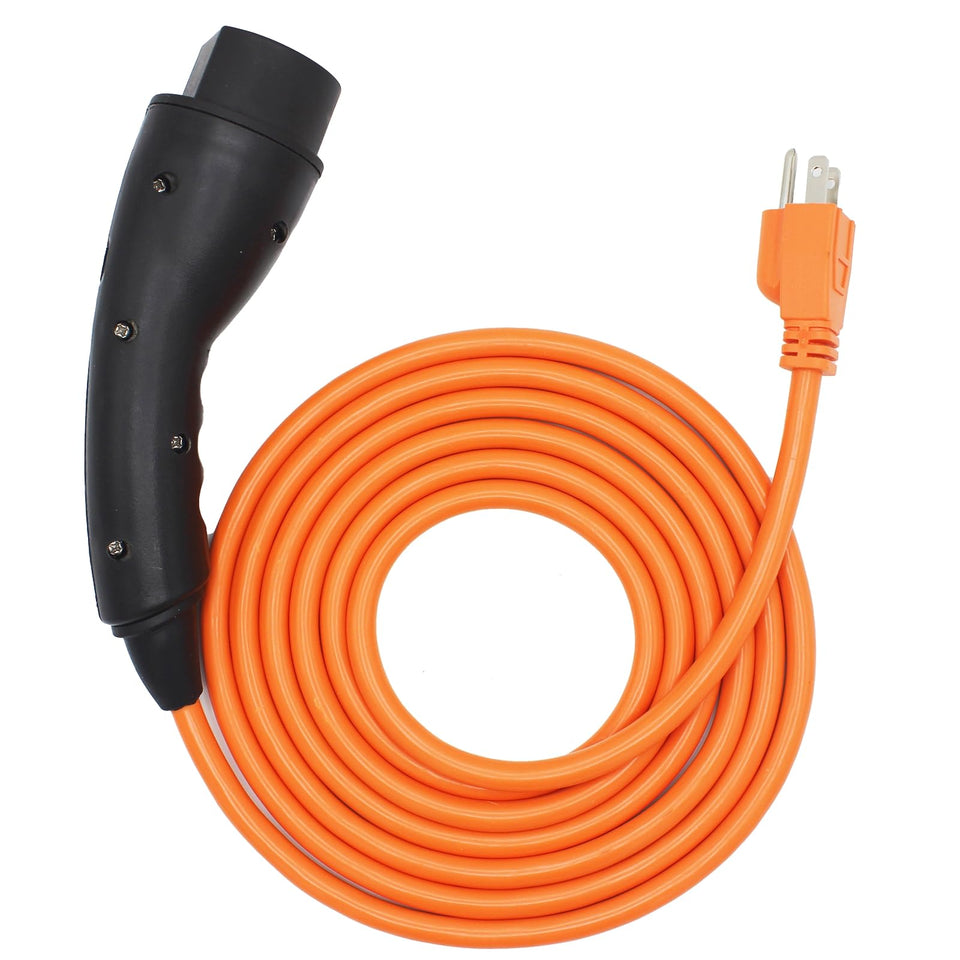 QEWHDJQ golf cart charger cord 120V 3-pin enables fast charging on demand.