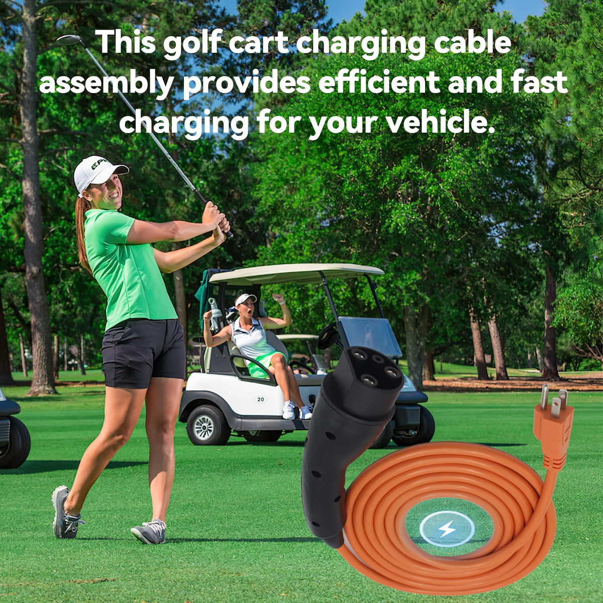 QEWHDJQ pure copper connectors cable delivers durable performance under heat.