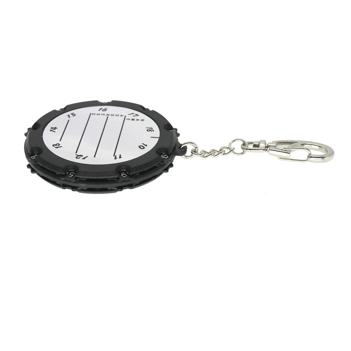 QHALEN Golf Score Counter three-point-one-four-inches diameter fits easily in pocket.