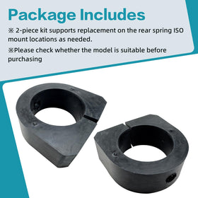 Qiqimingxin rear-spring iso mount cap bushing easy swap installation