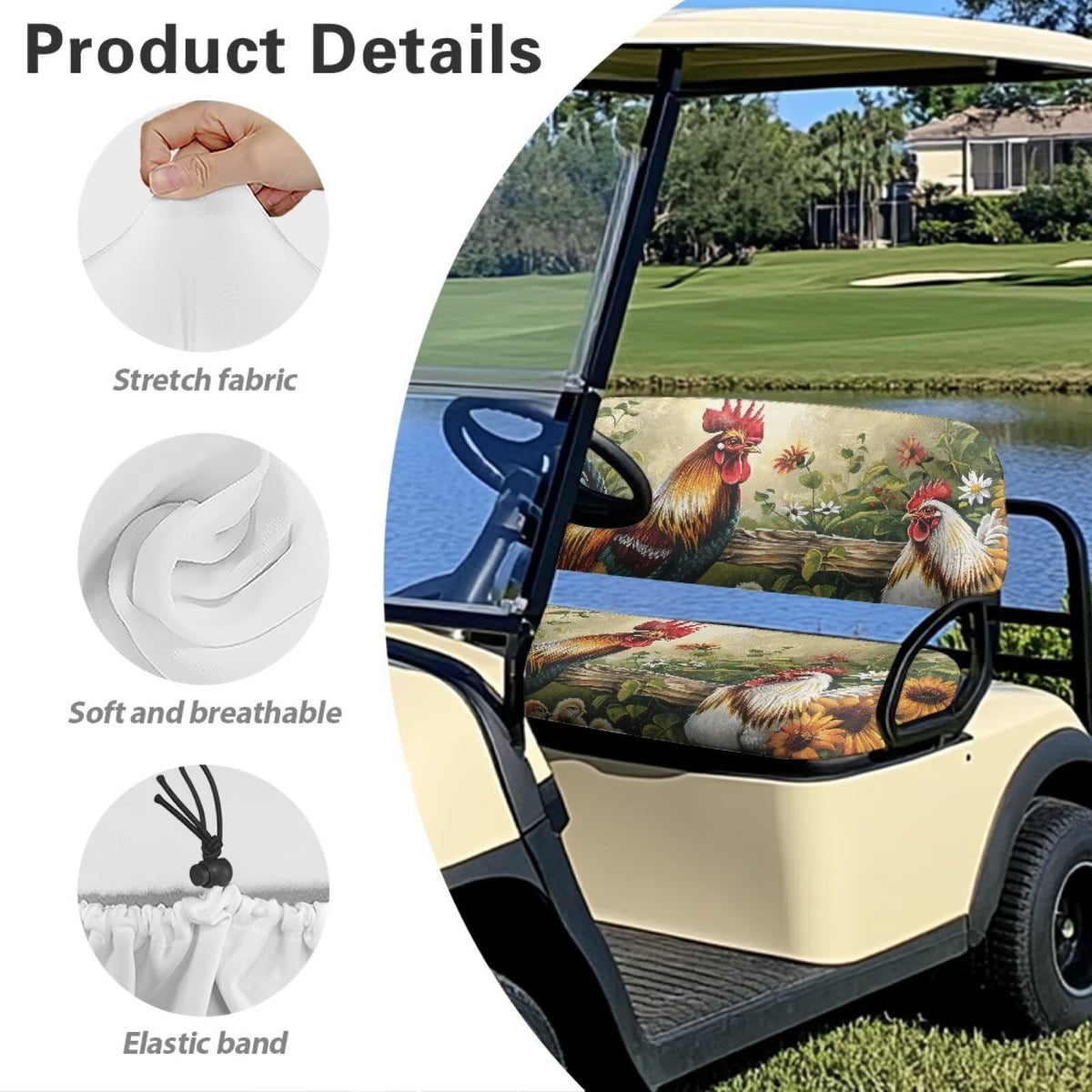 Qiyupavto stylish prints decorate your cart while guarding against wear